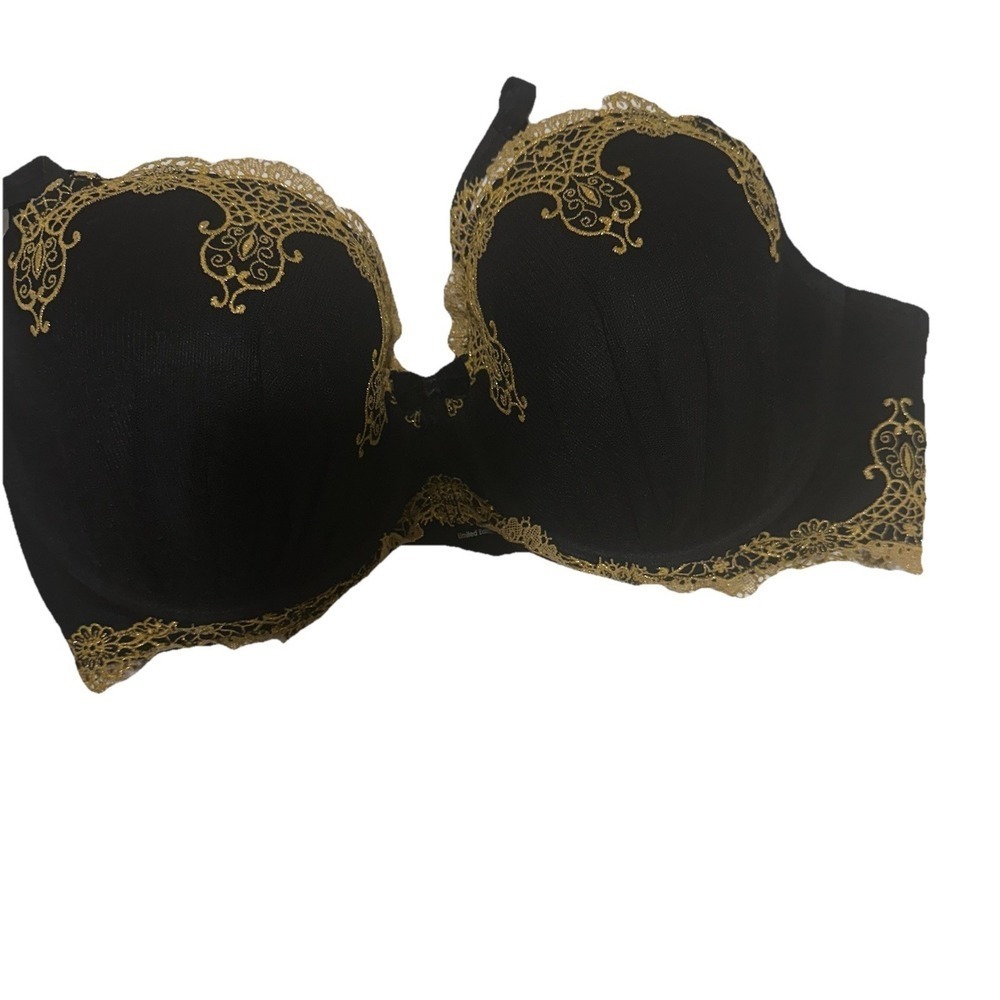 Soma Bra Black & Gold, Bra 38DD